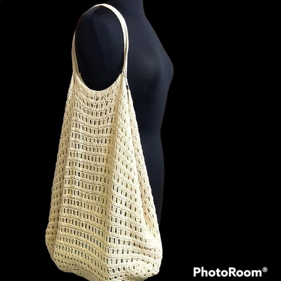 Mng MANGO Knitted shopper bag - Picture 1 of 7